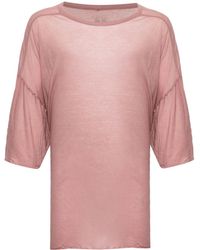 Rick Owens - Semi-transparentes Tommy T T-Shirt - Lyst