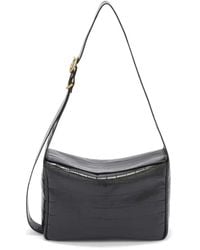 Jil Sander - Crossbodytas Met Krokodillen-Reliëf - Lyst