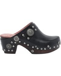Chloé - Talis Mules Aus Leder Mit Nieten - Lyst