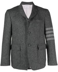 Thom Browne - Jacket With Logo - Lyst