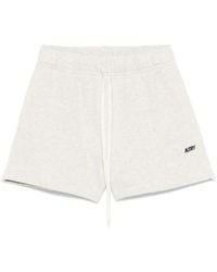 Autry - Shorts Mit Logo-Stickerei - Lyst