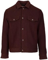 Al Duca d'Aosta - Button-Up Jack Met Klepzak - Lyst