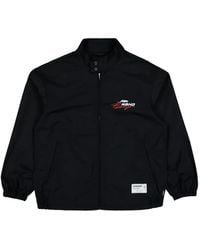 Neighborhood - Logo-Print Zip-Up Jacket - Lyst