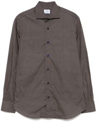 Mazzarelli - Floral-Print Shirt - Lyst