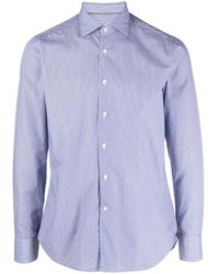 Tintoria Mattei 954 - Long-Sleeve Cotton Shirt - Lyst