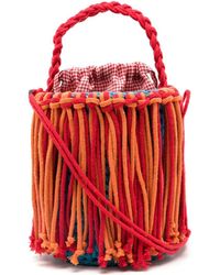 Nannacay - Olympia Knitted Bucket Bag - Lyst