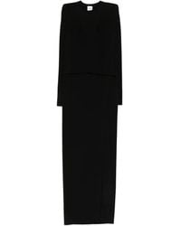 Nanushka - Shada Long-Sleeve Maxi Dress - Lyst