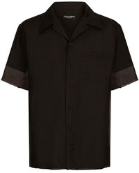 Dolce & Gabbana - Notched-collar Button-up Shirt - Lyst
