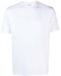Officine Generale - T-shirt Met Ronde Hals - Lyst