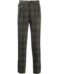 Dolce & Gabbana Tartan Check Trousers - Green