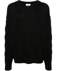 Off-White c/o Virgil Abloh - '3D Diag' Knit Crew-Neck Sweater - Lyst