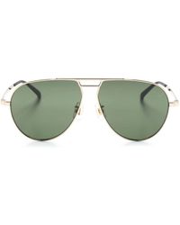 Dunhill - Pilot-frame Sunglasses - Lyst