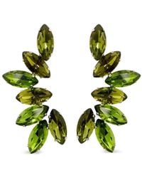 Erdem - Crystal-Embellishment Earrings - Lyst