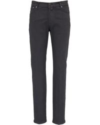 Kiton - Logo-Patch Jeans - Lyst