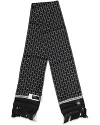Dolce & Gabbana - Sciarpa A Righe Con Frange - Lyst