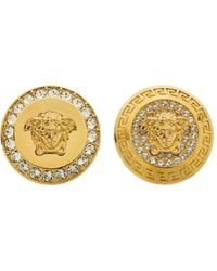 Versace - Ohrringe mit Medusa-Kopf - Lyst