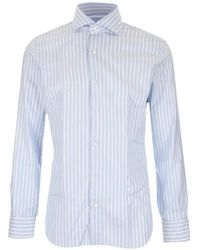 Barba Napoli - Striped Shirt - Lyst