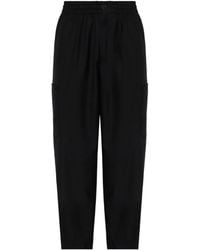 KENZO - Virgin Wool Straight-Leg Trousers - Lyst