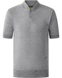 Shanghai Tang - Horse-Emblem Wool Polo Shirt - Lyst