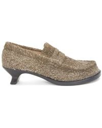 Loewe - Campo Loafer In Brushed Suede - Lyst