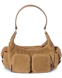 Miu Miu - Corduroy Pocket Shoulder Bag - Lyst