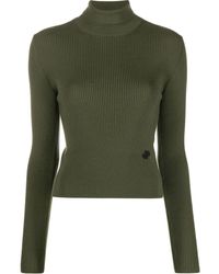 Patou - Roll-neck Ribbed Jumper - Lyst