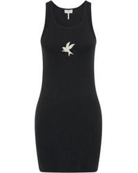 One Teaspoon - Logo Mini Dress - Lyst