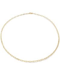 Monica Vinader - Mini Paperclip Choker Necklace - Lyst