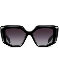 Prada - Zonnebril Met Oversized Montuur - Lyst