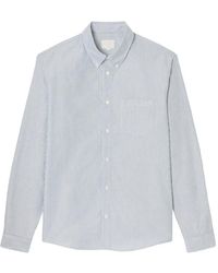 A.P.C. - Striped Button-Down Shirt - Lyst