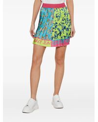 Versace Jeans Couture - Pleated Skirt - Lyst