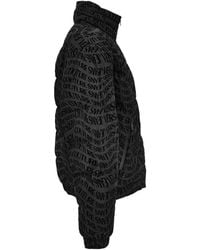 Versace Jeans Couture - Logo-Print Puffer Jacket - Lyst
