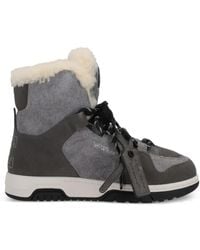 Off-White c/o Virgil Abloh - Stiefel Mit Shearling - Lyst