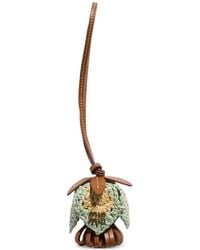 Miu Miu - Leather And Raffia-Effect Yarn Trick - Lyst