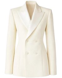 Sa Su Phi - Double-Breasted Peak-Lapels Blazer - Lyst
