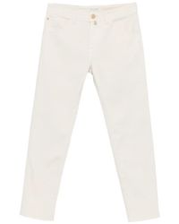 Jacob Cohen - Logo-Patch Straight-Leg Jeans - Lyst