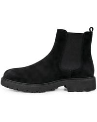 Doucal's - Bottines Chelsea En Daim À Semelle Crantée - Lyst