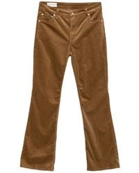 GANT - Corduroy Flared Trousers - Lyst