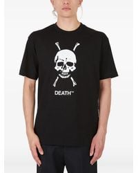 Death Cigarettes - Skull-Print T-Shirt - Lyst