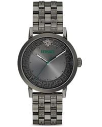 Versace - Armbanduhr Mit Greca-Muster 40Mm - Lyst