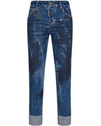 DSquared² - Jeans mit Stone-Wash-Effekt - Lyst
