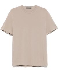 Corneliani - T-Shirt À Logo Brodé - Lyst