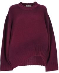 The Attico - Jersey con dobladillo asimétrico - Lyst
