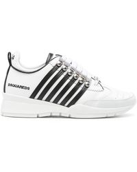 DSquared² - Legendary 40mm Leather Sneakers - Lyst
