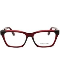 Ferragamo - Lunettes De Vue À Monture Rectangulaire - Lyst