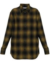 Balenciaga - Check-Pattern Shirt - Lyst