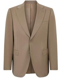 Officine Generale - Blazer À Simple Boutonnage - Lyst