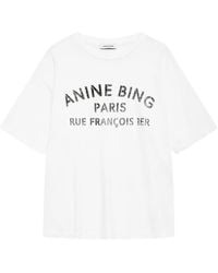 Anine Bing - Cohen T-Shirt - Lyst