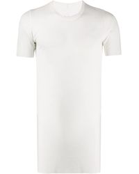 Rick Owens Longline Plain T-shirt - White