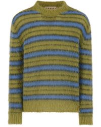 Marni - Maglione A Maniche Lunghe Con Scollo Rotondo - Lyst